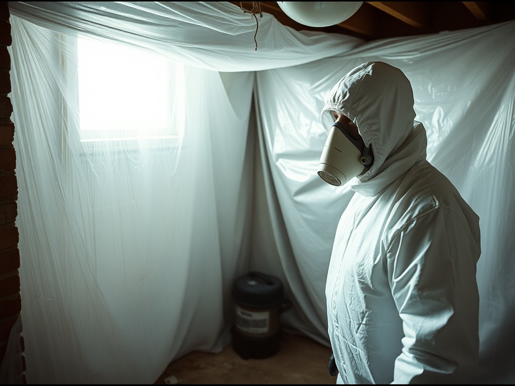 Gateway Mold Remediation crew working in a Brentwood, MO home