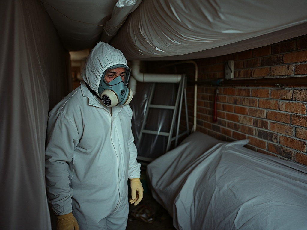 Gateway Mold Remediation crew working in a Clayton, MO home