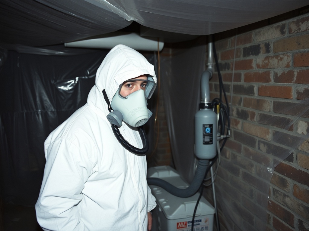 Gateway Mold Remediation crew working in a Collinsville, IL home