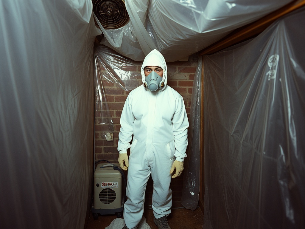 Gateway Mold Remediation crew working in a Glen Carbon, IL home