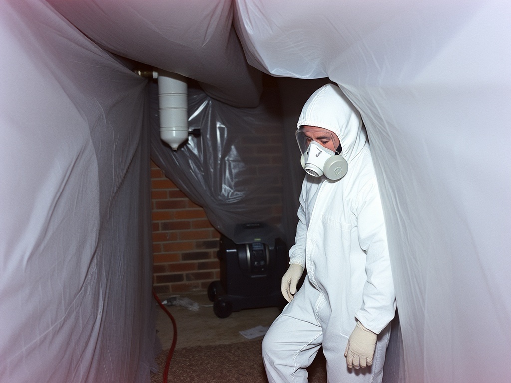Gateway Mold Remediation crew working in a Godfrey, IL home