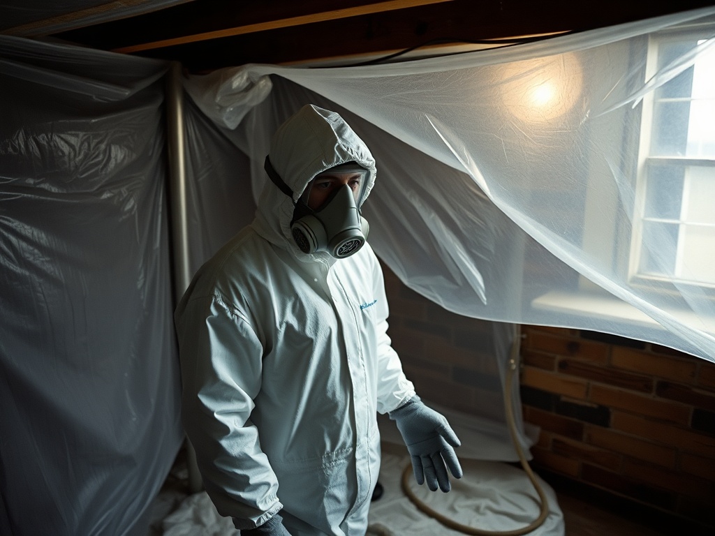 Gateway Mold Remediation crew working in a Hazelwood, MO home
