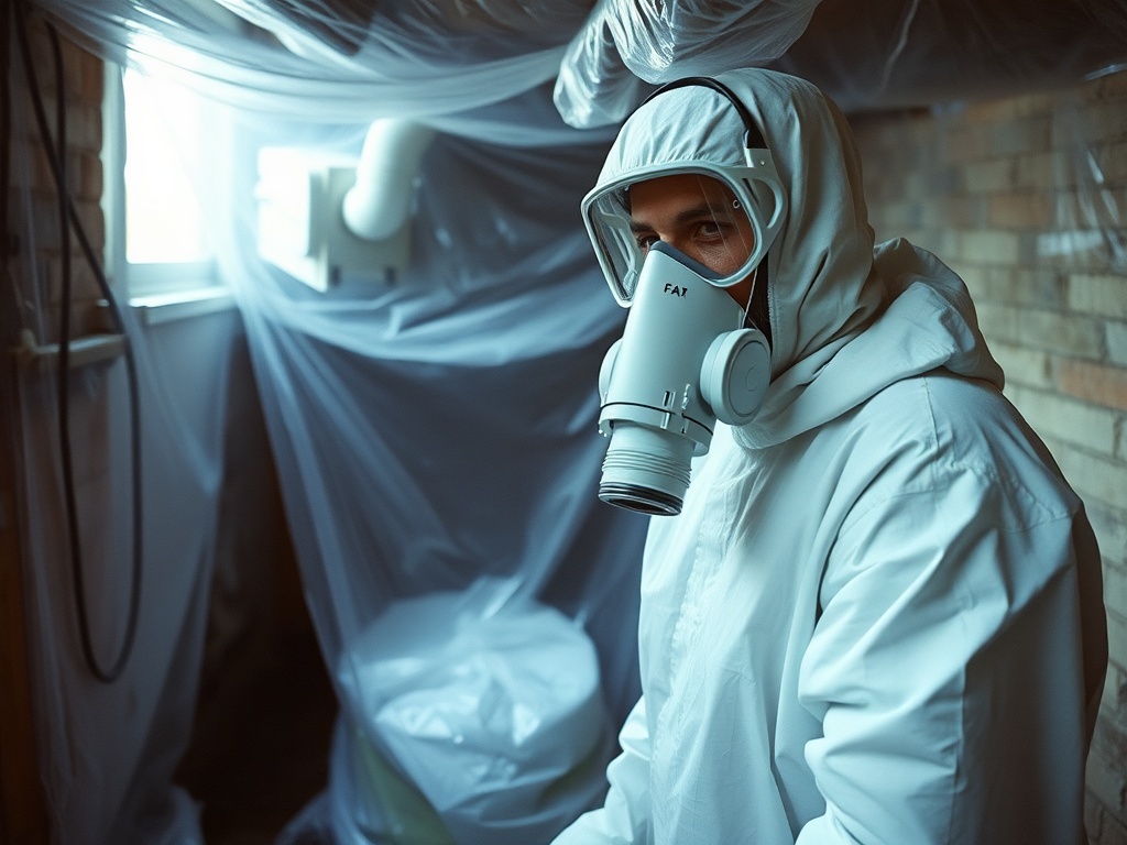 Gateway Mold Remediation crew working in a Ladue, MO home