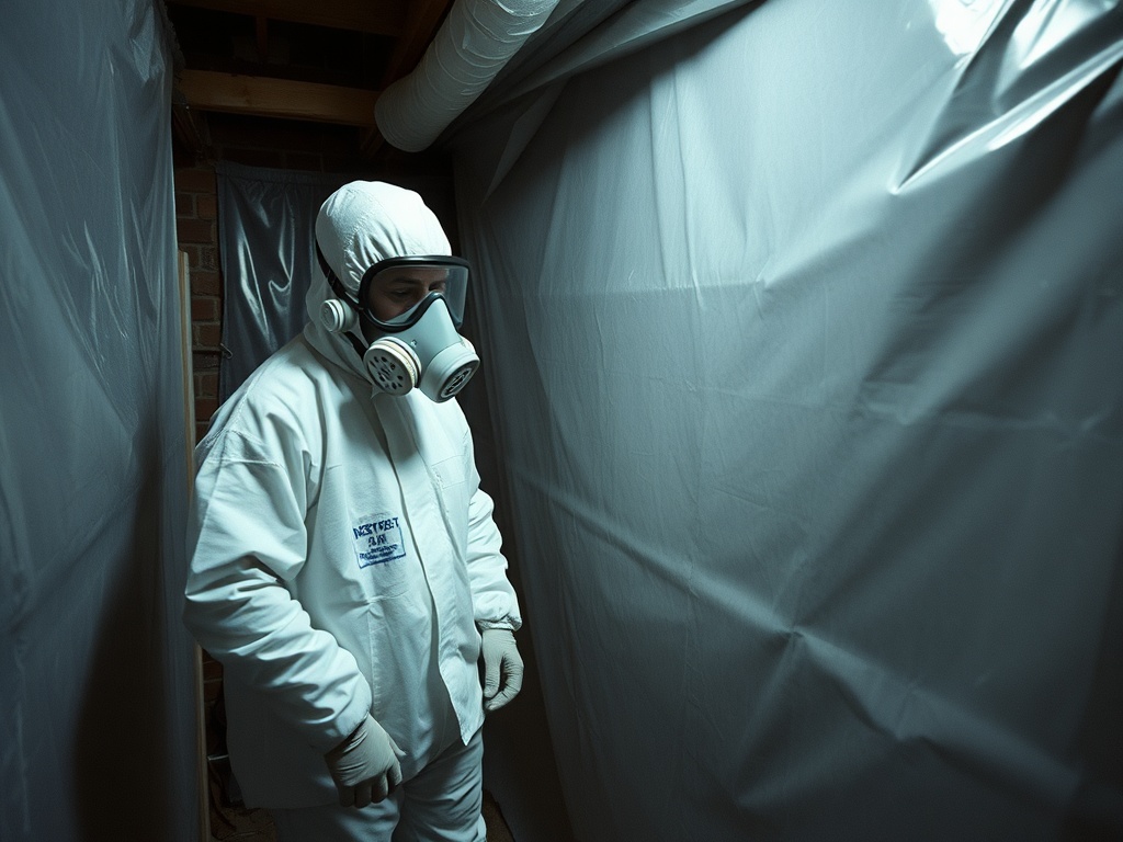 Gateway Mold Remediation crew working in a O'Fallon, IL home