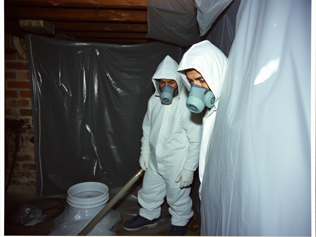 Gateway Mold Remediation crew working in a Richmond Heights, MO home