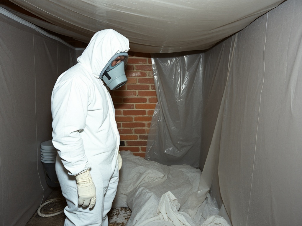Gateway Mold Remediation crew working in a Troy, IL home