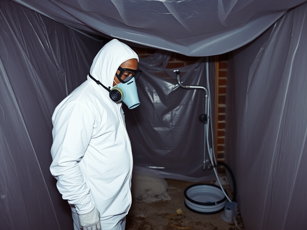 Gateway Mold Remediation crew working in a Wentzville, MO home
