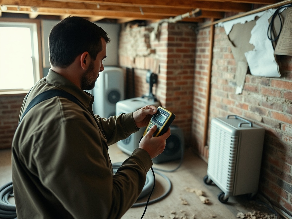 Gateway Water Damage Restoration crew working in a Affton, MO home