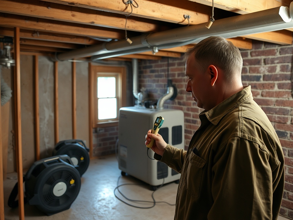 Gateway Water Damage Restoration crew working in a Ballwin, MO home