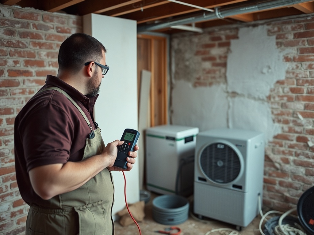 Gateway Water Damage Restoration crew working in a Brentwood, MO home