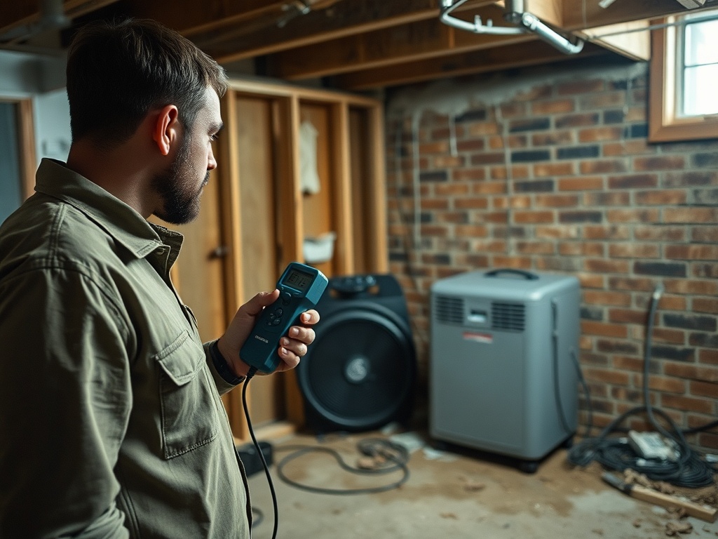 Gateway Water Damage Restoration crew working in a Clayton, MO home