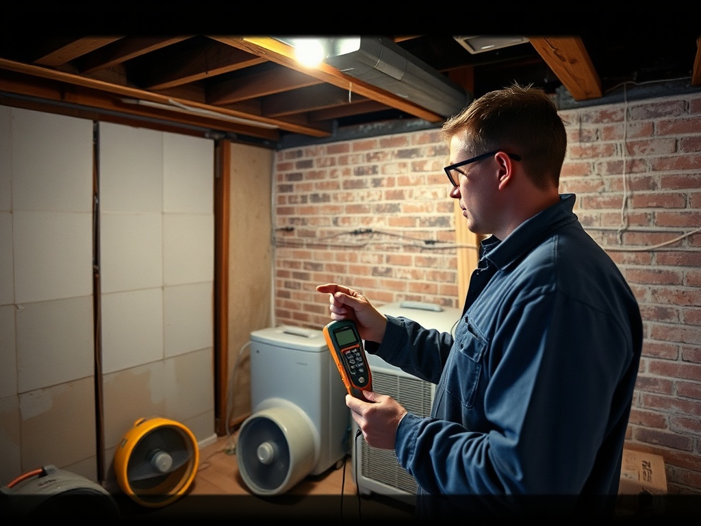 Gateway Water Damage Restoration crew working in a Crestwood, MO home