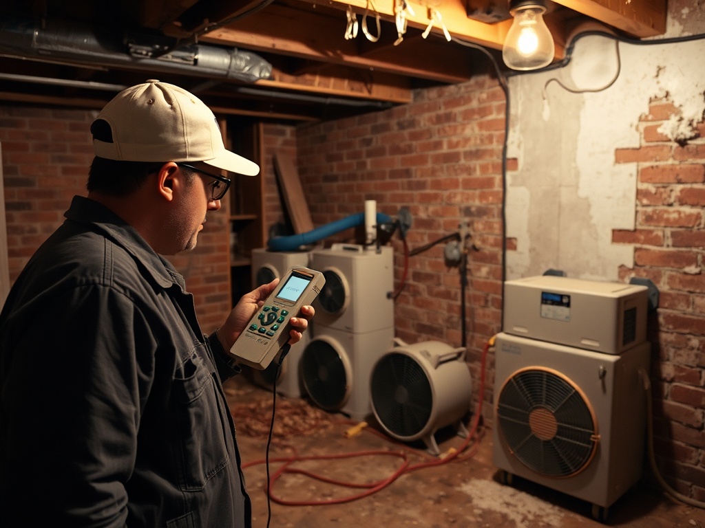 Gateway Water Damage Restoration crew working in a Florissant, MO home