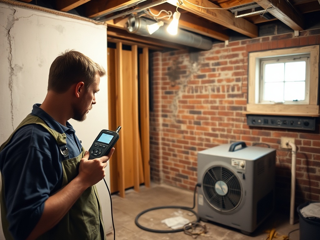 Gateway Water Damage Restoration crew working in a Hazelwood, MO home