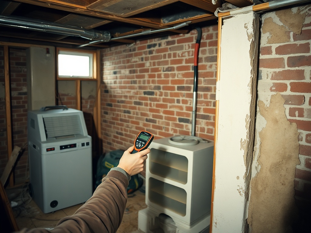 Gateway Water Damage Restoration crew working in a Jerseyville, IL home