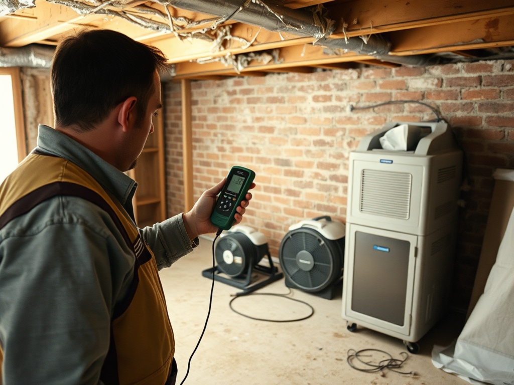 Gateway Water Damage Restoration crew working in a Maplewood, MO home