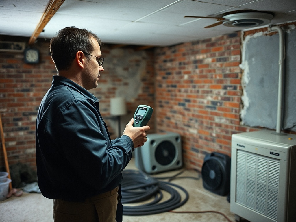 Gateway Water Damage Restoration crew working in a O'Fallon, MO home