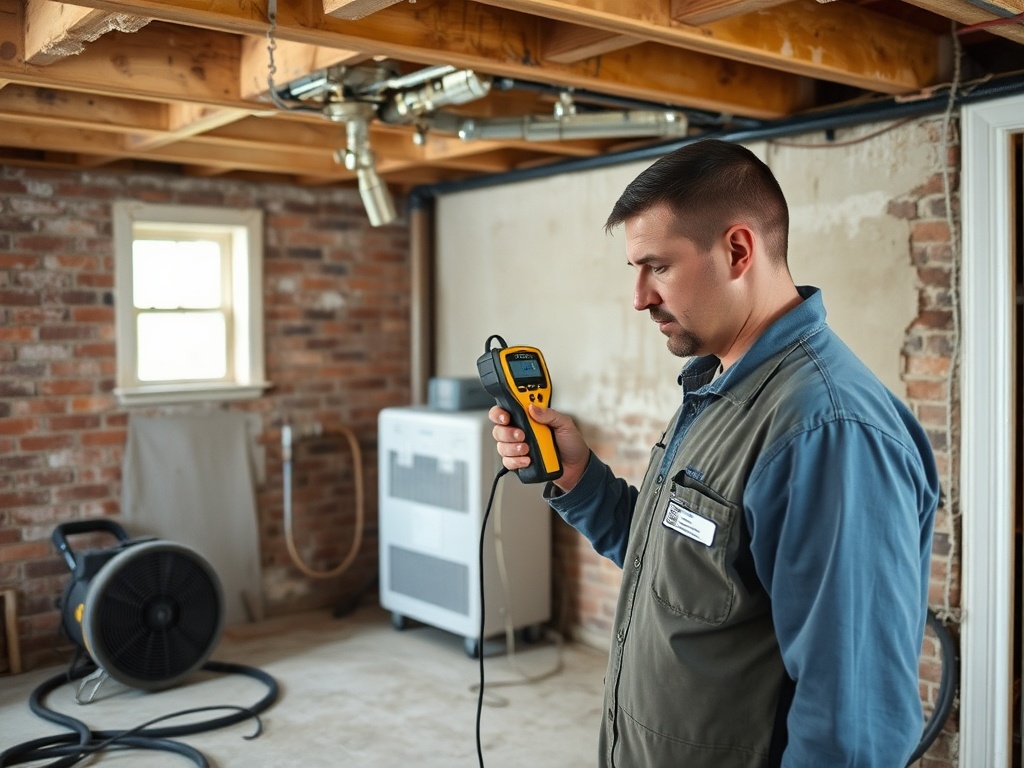 Gateway Water Damage Restoration crew working in a Town and Country, MO home