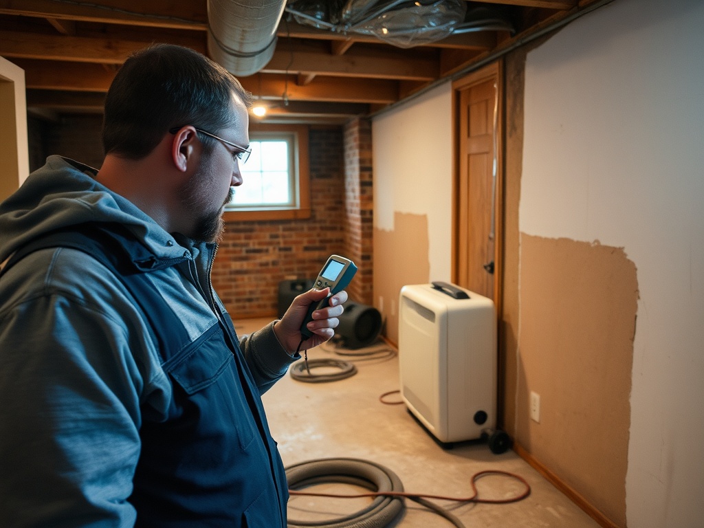 Gateway Water Damage Restoration crew working in a Wentzville, MO home